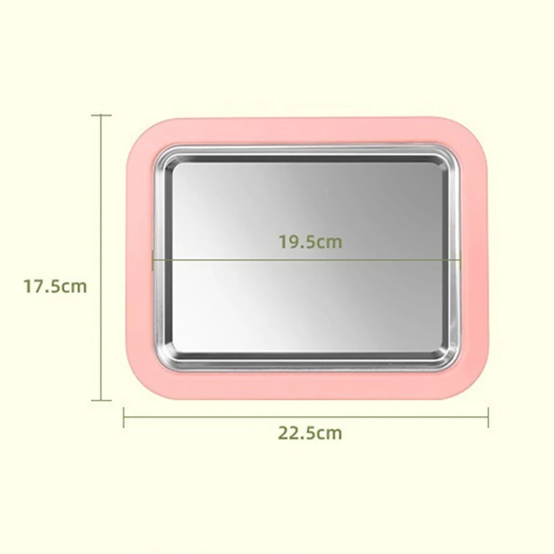 Placa Fría Instantánea con Raspadores - Máquina Manual de Helados en Rollo de Acero Inoxidable - Imagen 6